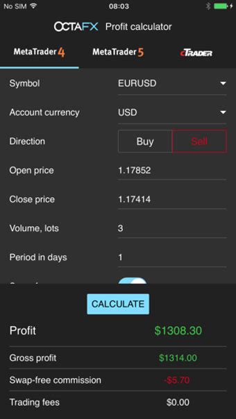 calculator octafx|octafx margin calculator.